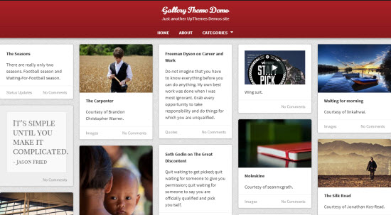 Photo Blog WordPress Themes