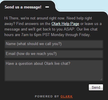 Integrate Live Chat on Website with Olark