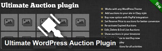 WordPress Auction Plugins
