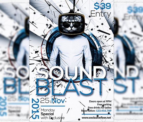 Sound Blast - Premium Flyer