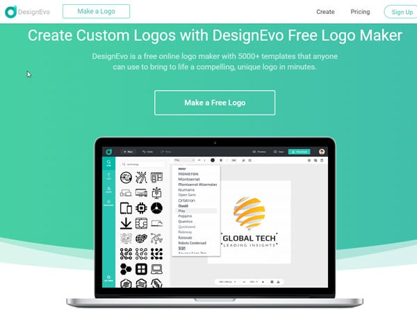 DesignEvo Online Logo Maker